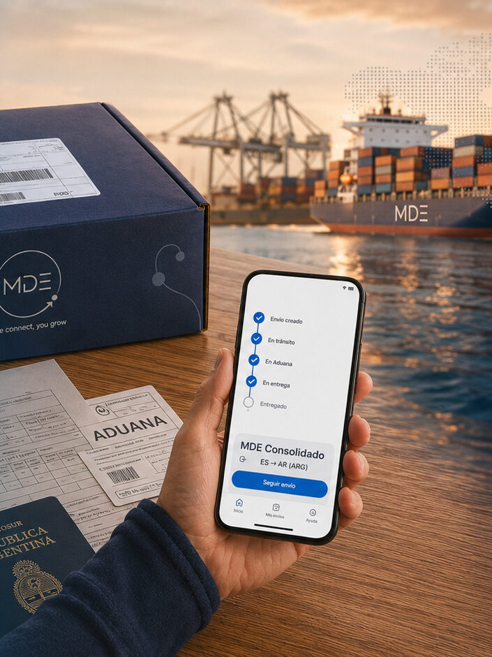 Courier maritimo en Argentina 1
