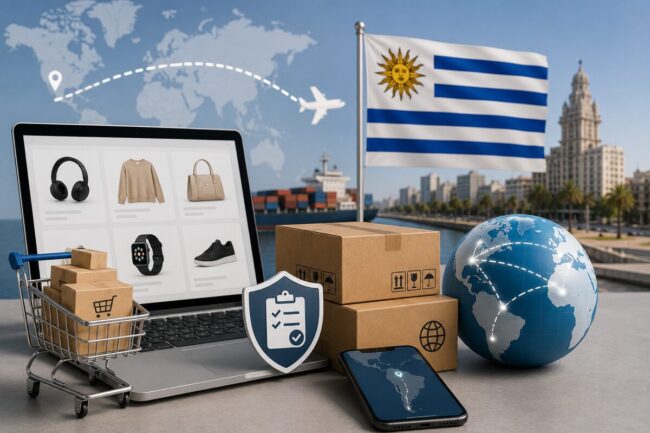 Comprar en Europa y recibir en Uruguay: régimen de compras web y aduana con Mi Dirección Europea