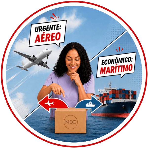 Aéreo o marítimo - MDE
