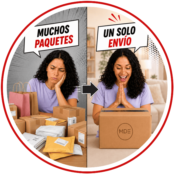 Muchos paquetes, un solo envío - MDE