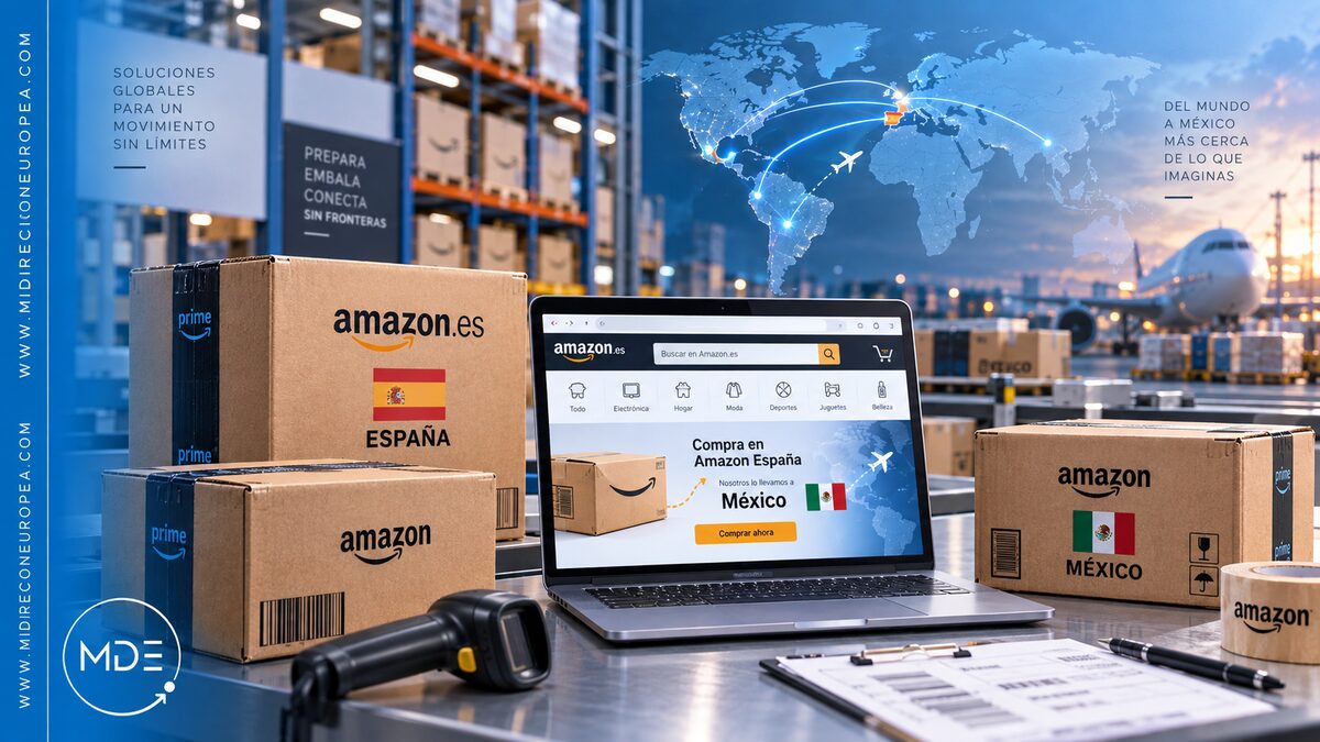 Comprar en Amazon España desde México con Mi Dirección Europea Comprar en Amazon España desde México con Mi Dirección Europea