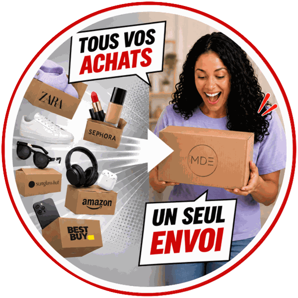 Tous vos achats, un seul envoi - MDE