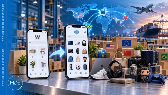Acheter dans des boutiques en Espagne, aux États-Unis et en Chine depuis l’Amérique latine avec MDE
