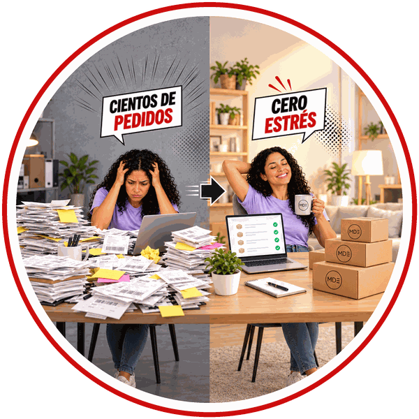 Cientos de pedidos, cero estrés - MDE